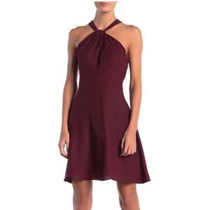 NWT CECE Gigi twist neck lace dress